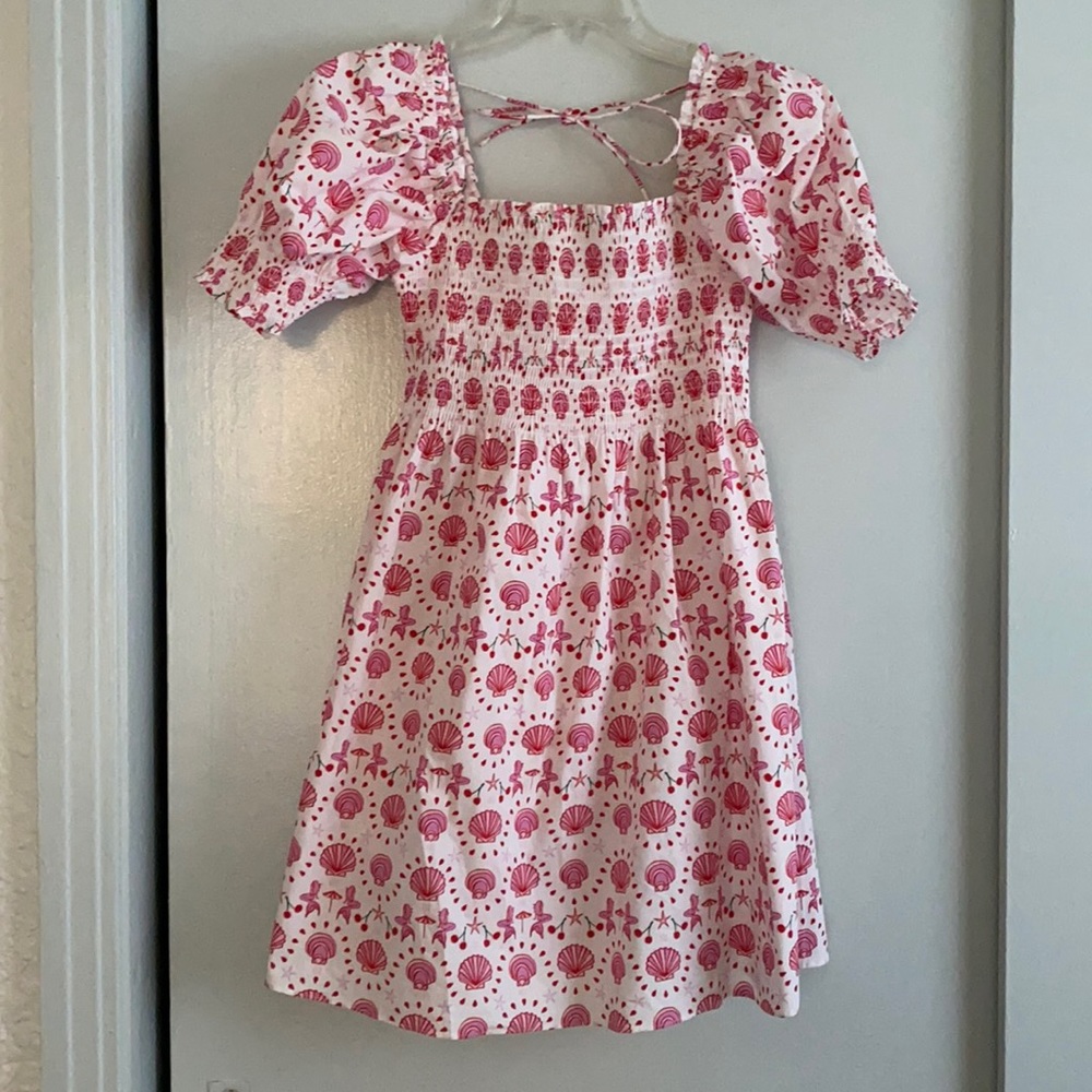 Hill House Nap Dress in Mermaid Print - XS